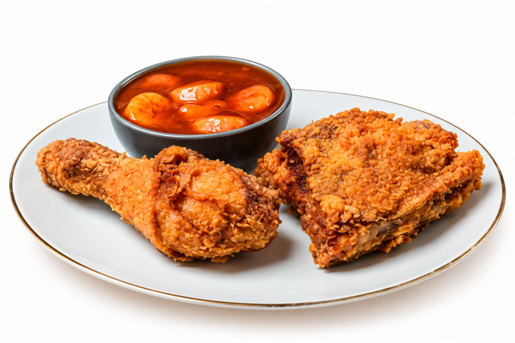2Pcs Pollo Frito Muslo
